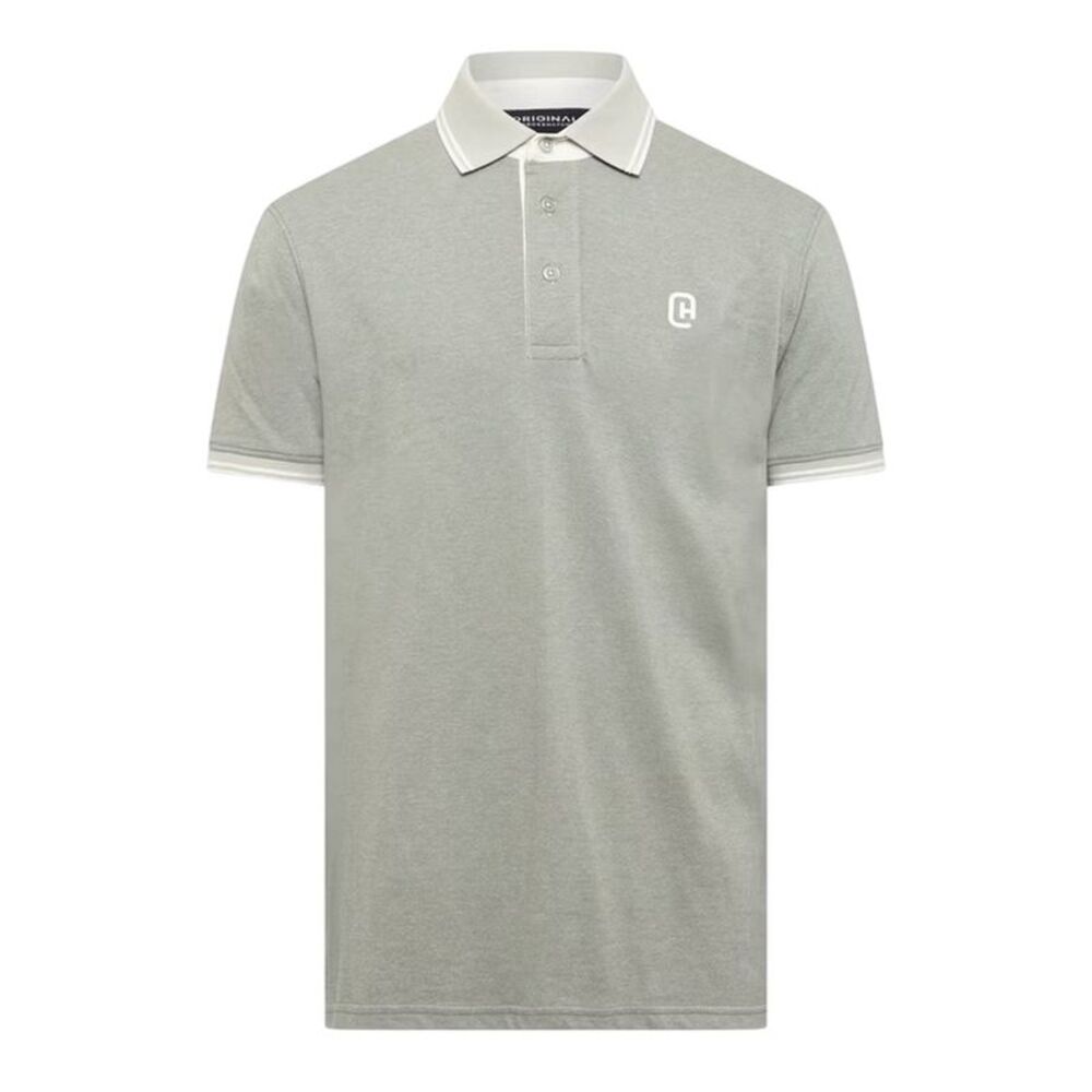 Crosshatch Mens Preece Polo Shirt / Light Olive